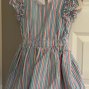 3T Crewcuts Multicolor Stripe Summer Dress